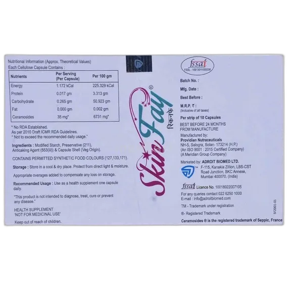 skinfay capsule 10's